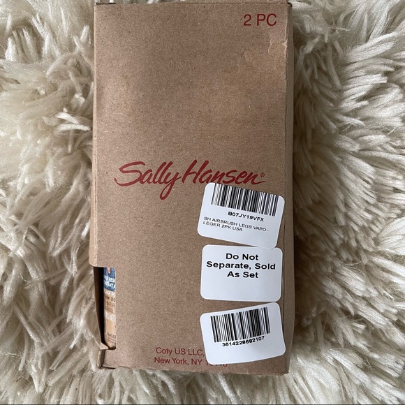 NEW Sally Hansen Airbrush Legs Water Resistant Makeup 2 Pack NWT - Picture 2 of 4